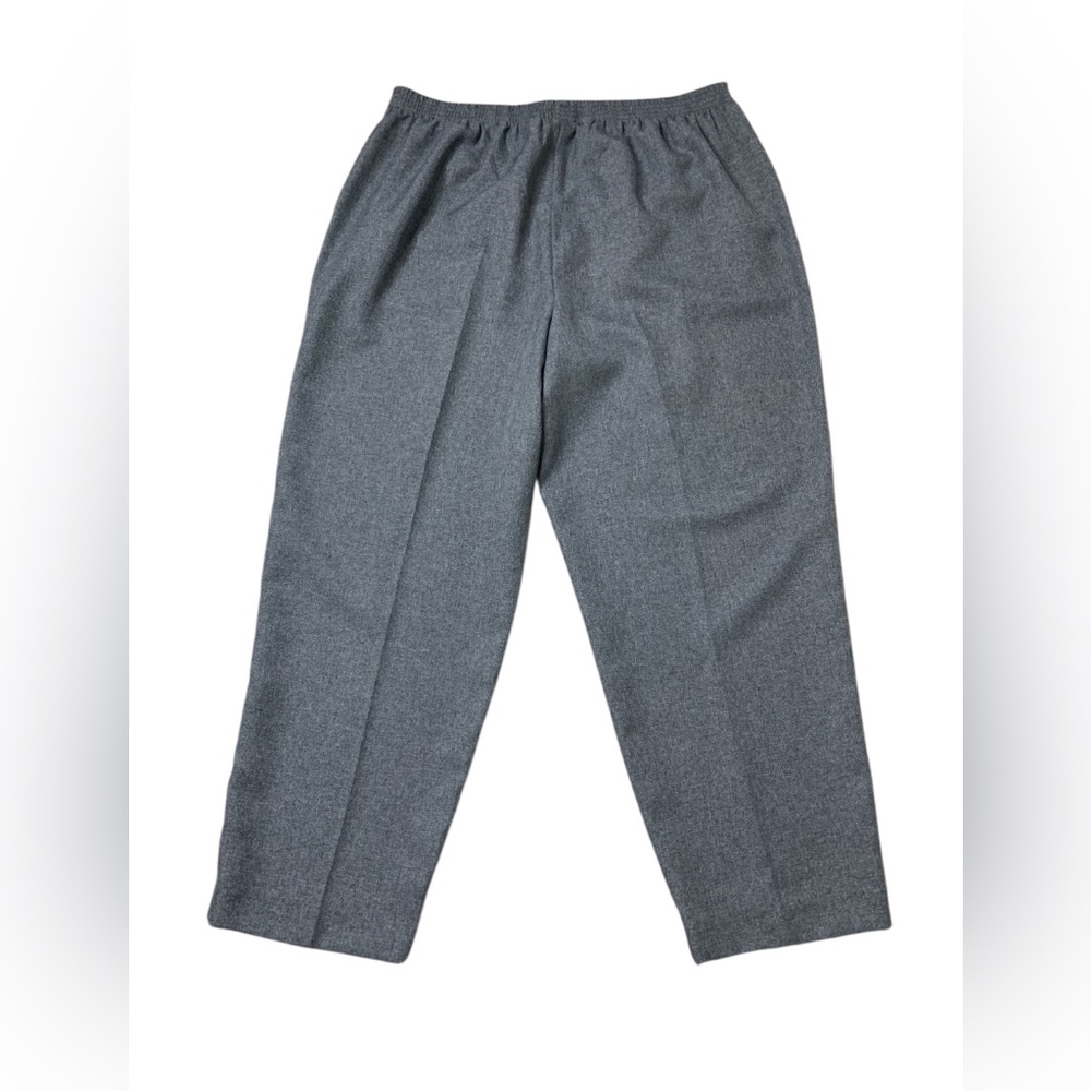 Blair Pants Womens 20PT  Heathered Polyester Elastic Waist Pockets High Rise